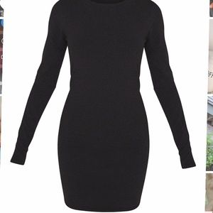 Long sleeve Black dress